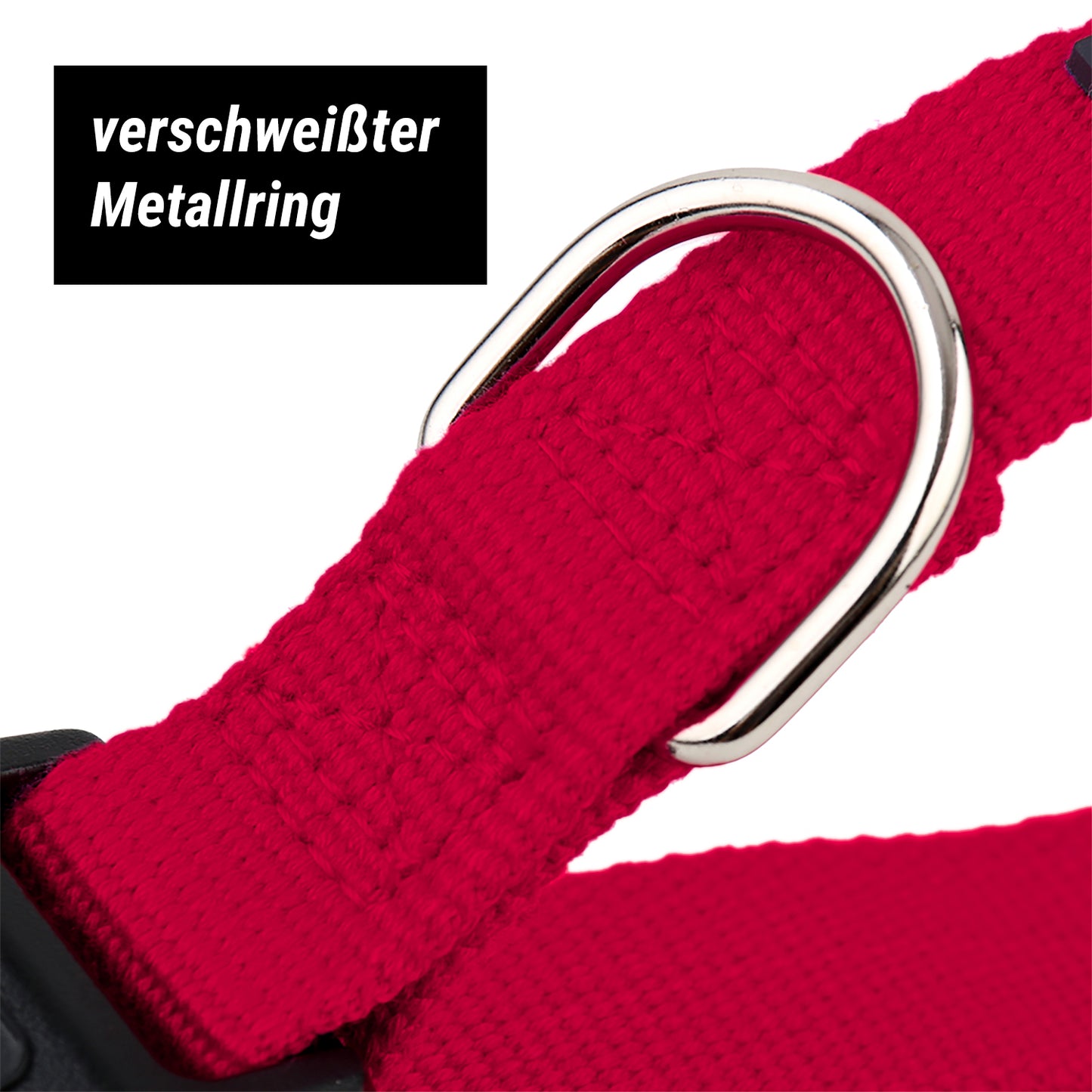 Hundehalsband, rot
