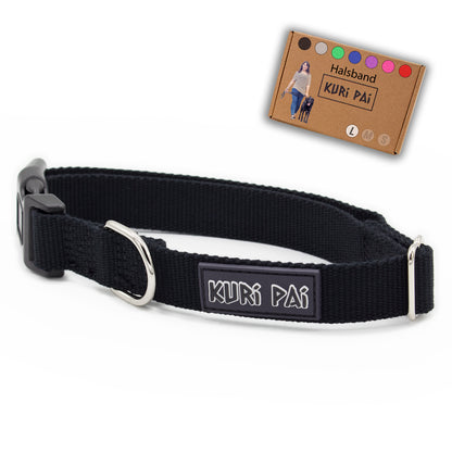Hundehalsband, schwarz