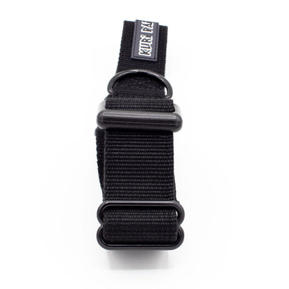 Extra breites Hundehalsband, schwarz